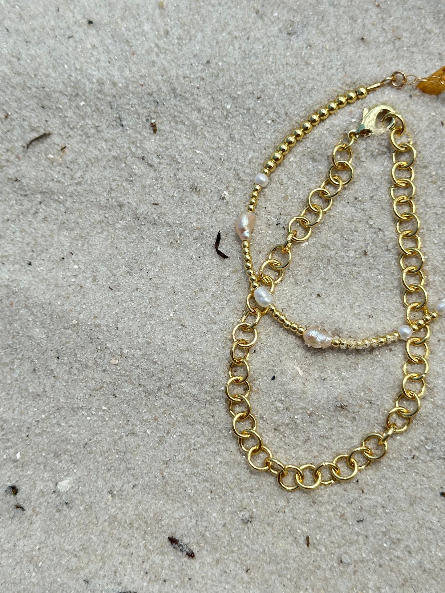 Gold Link Bracelet