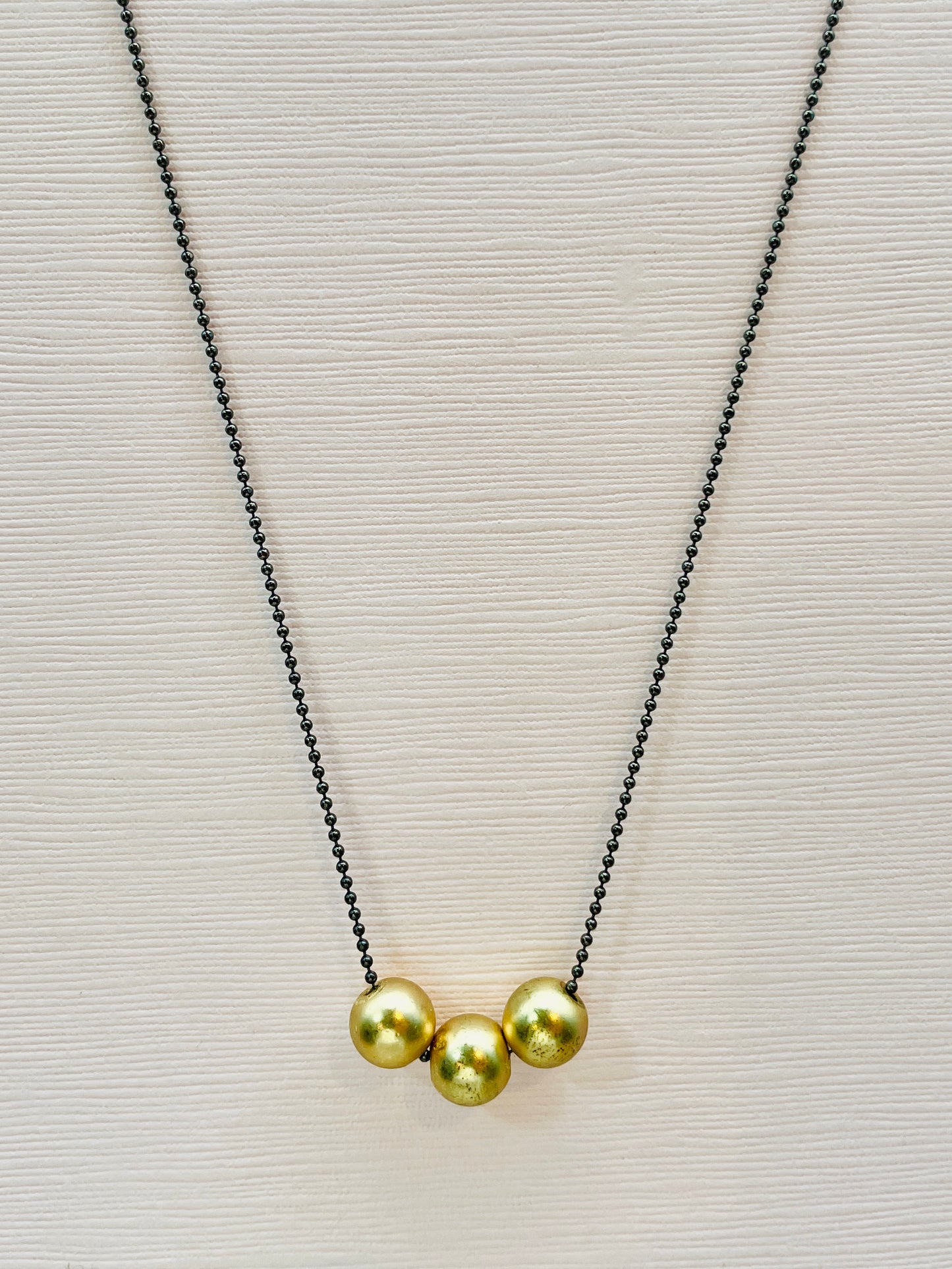 Triple beads Necklace