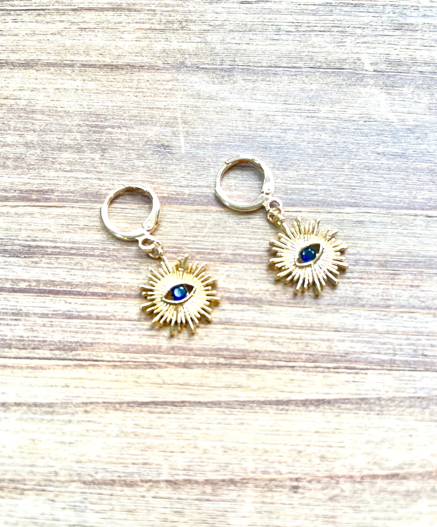 Blue Eye Earrings
