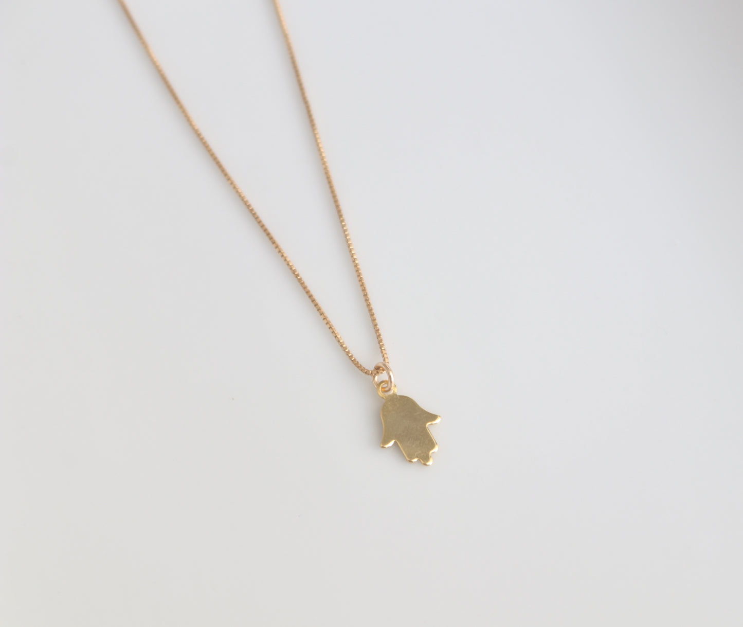 Gold Hamsa Necklace