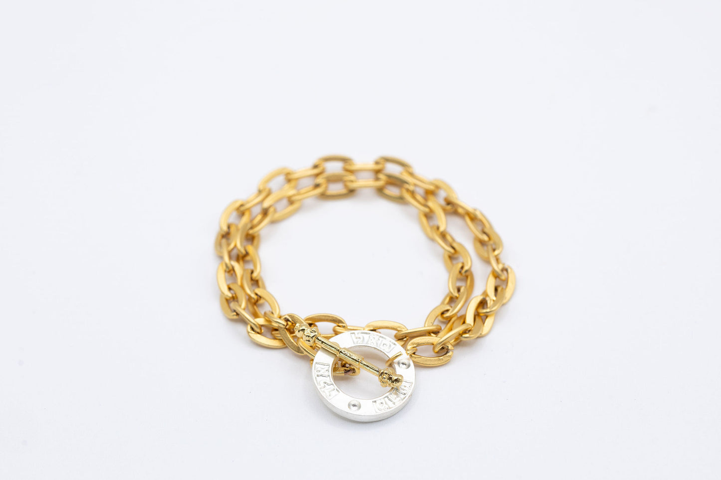 Alef Lamed Daled Hebrew Wrap Bracelet