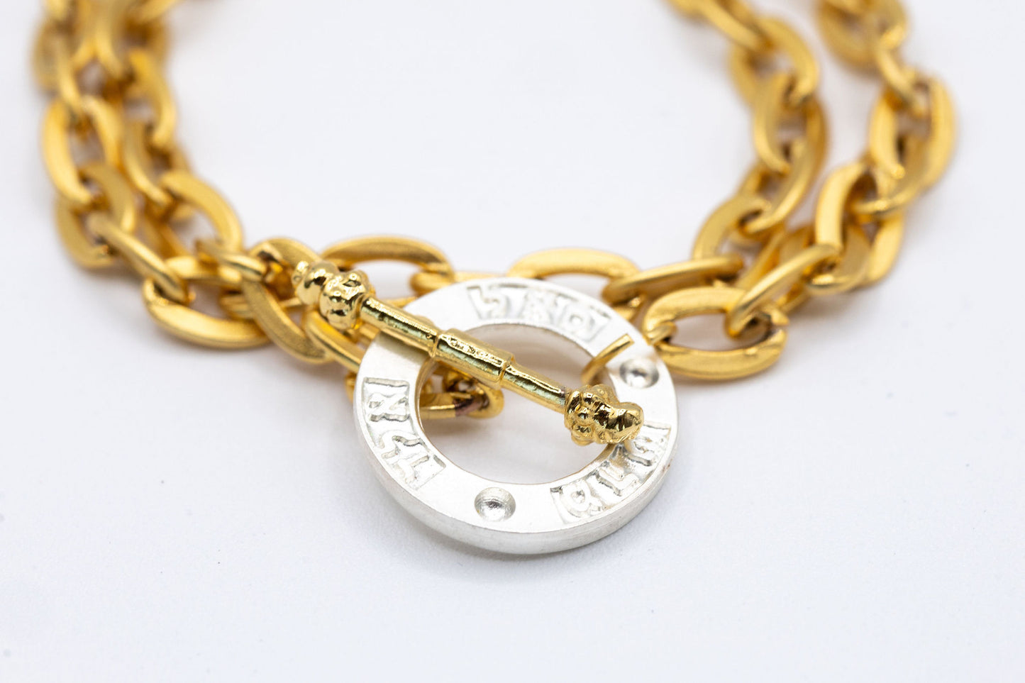 Alef Lamed Daled Hebrew Wrap Bracelet