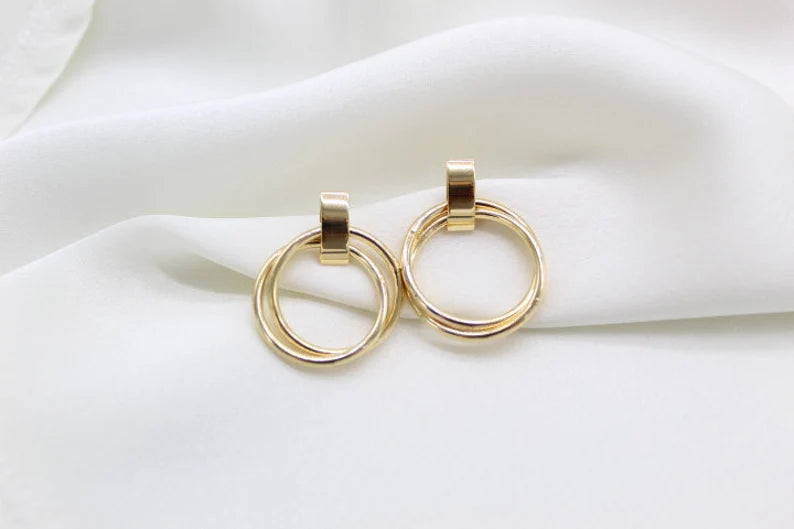 Gold Filled Hoop Earrings