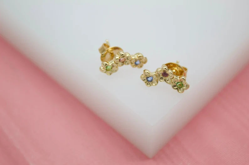 Flower Studs Earrings