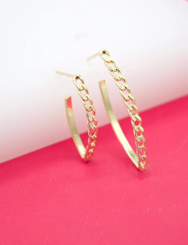 Marquis Shape Earrings