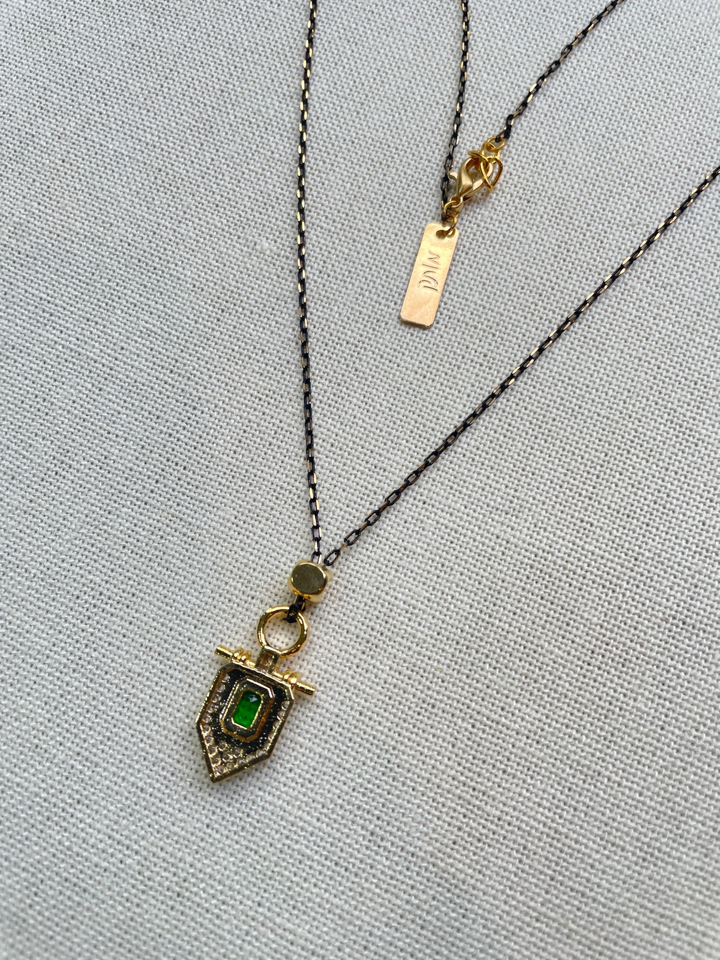 Baguette Necklace
