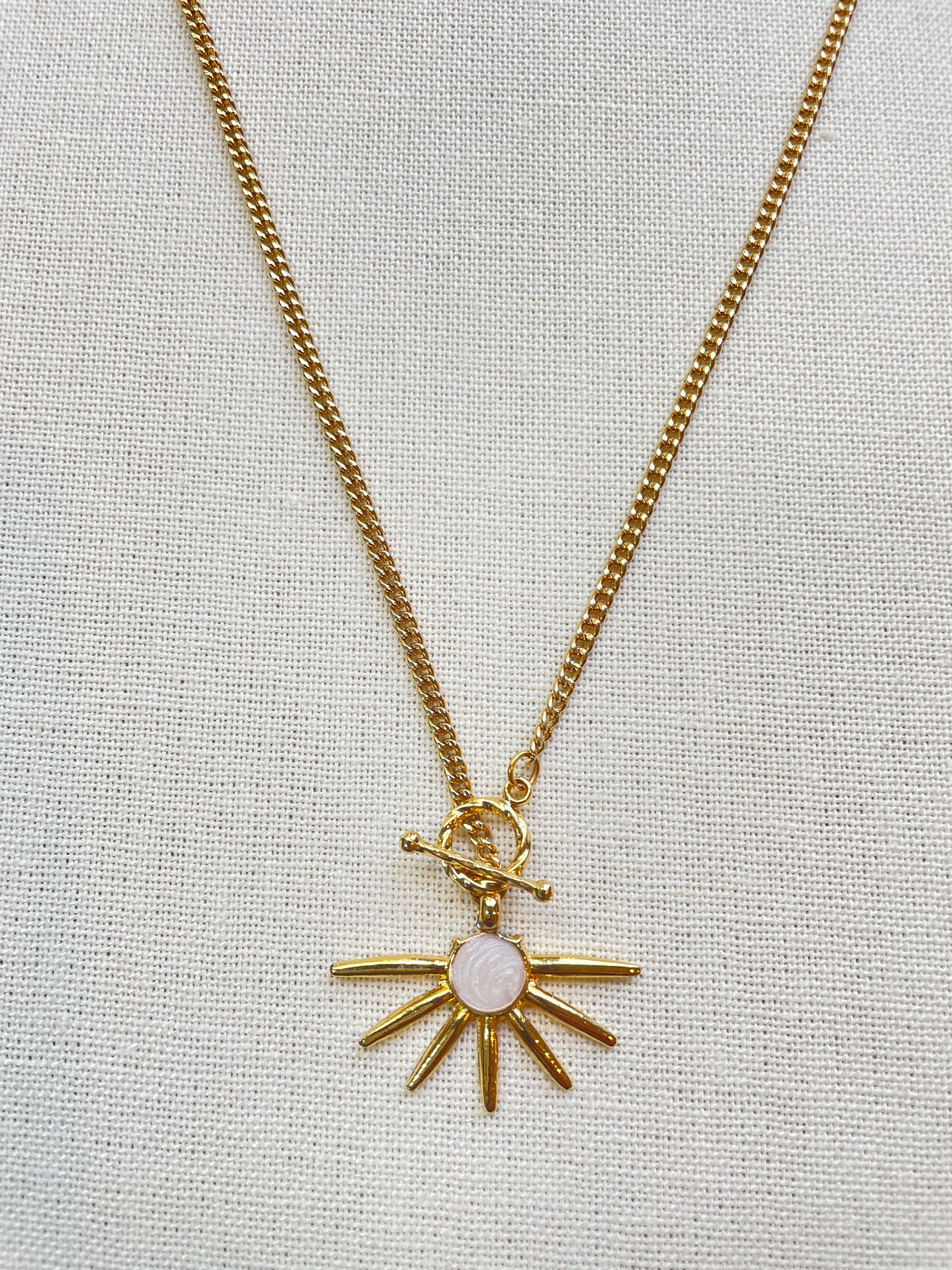 Gold Sun Necklace