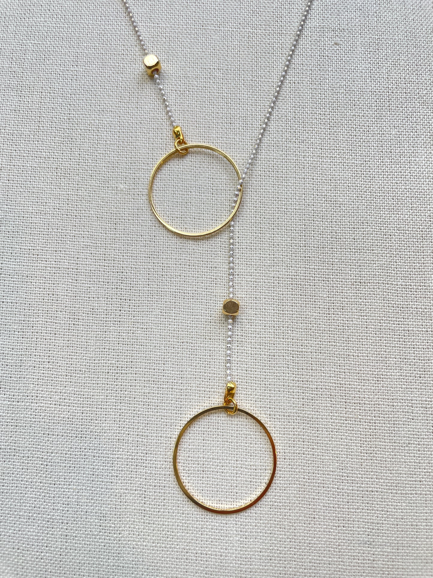 Double Circle Necklace