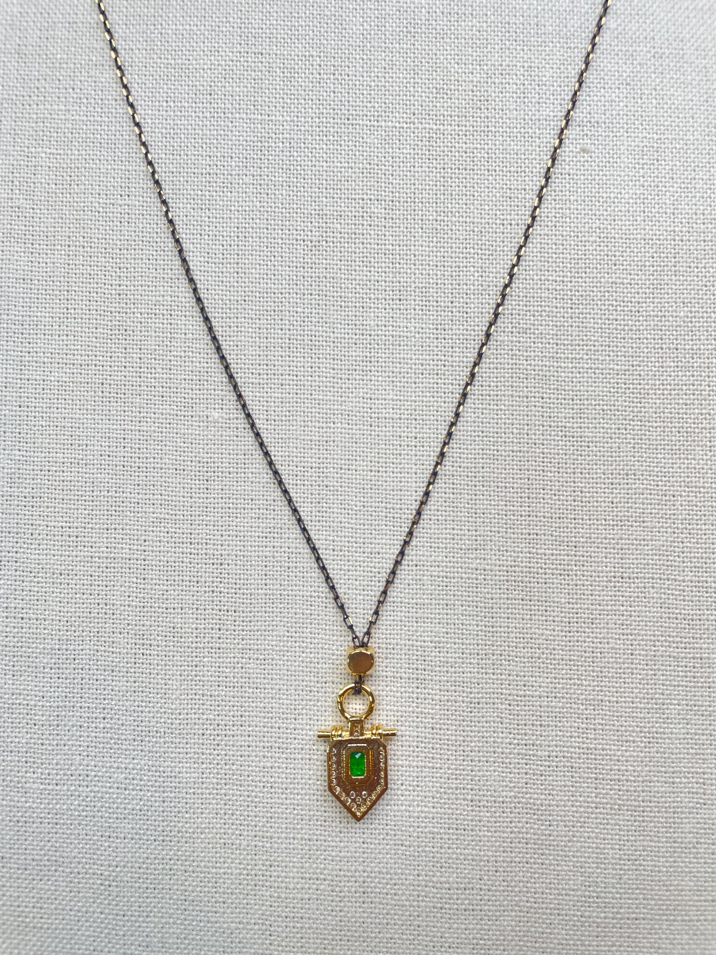 Baguette Necklace