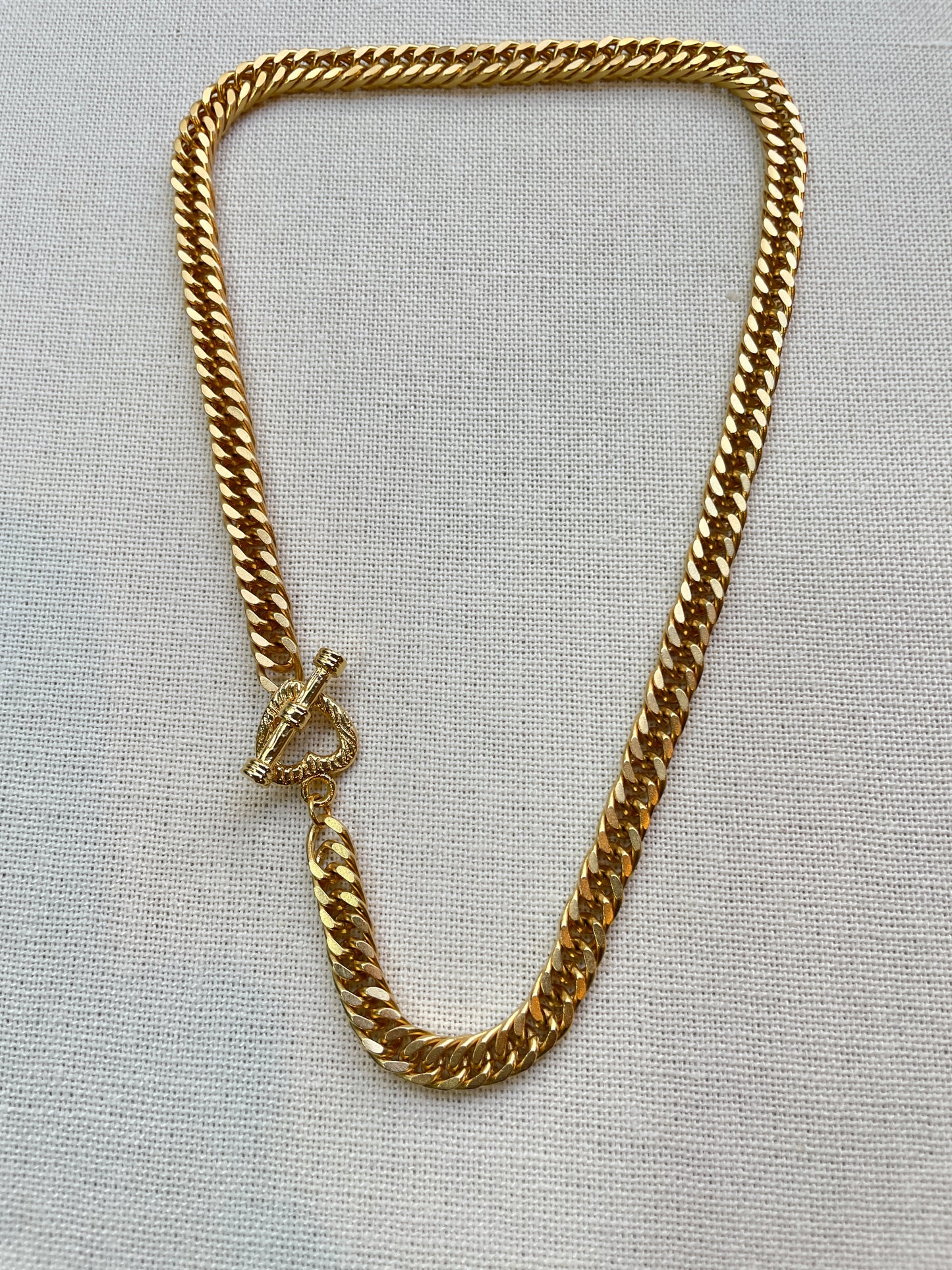 Gold Thick Chunky Necklace