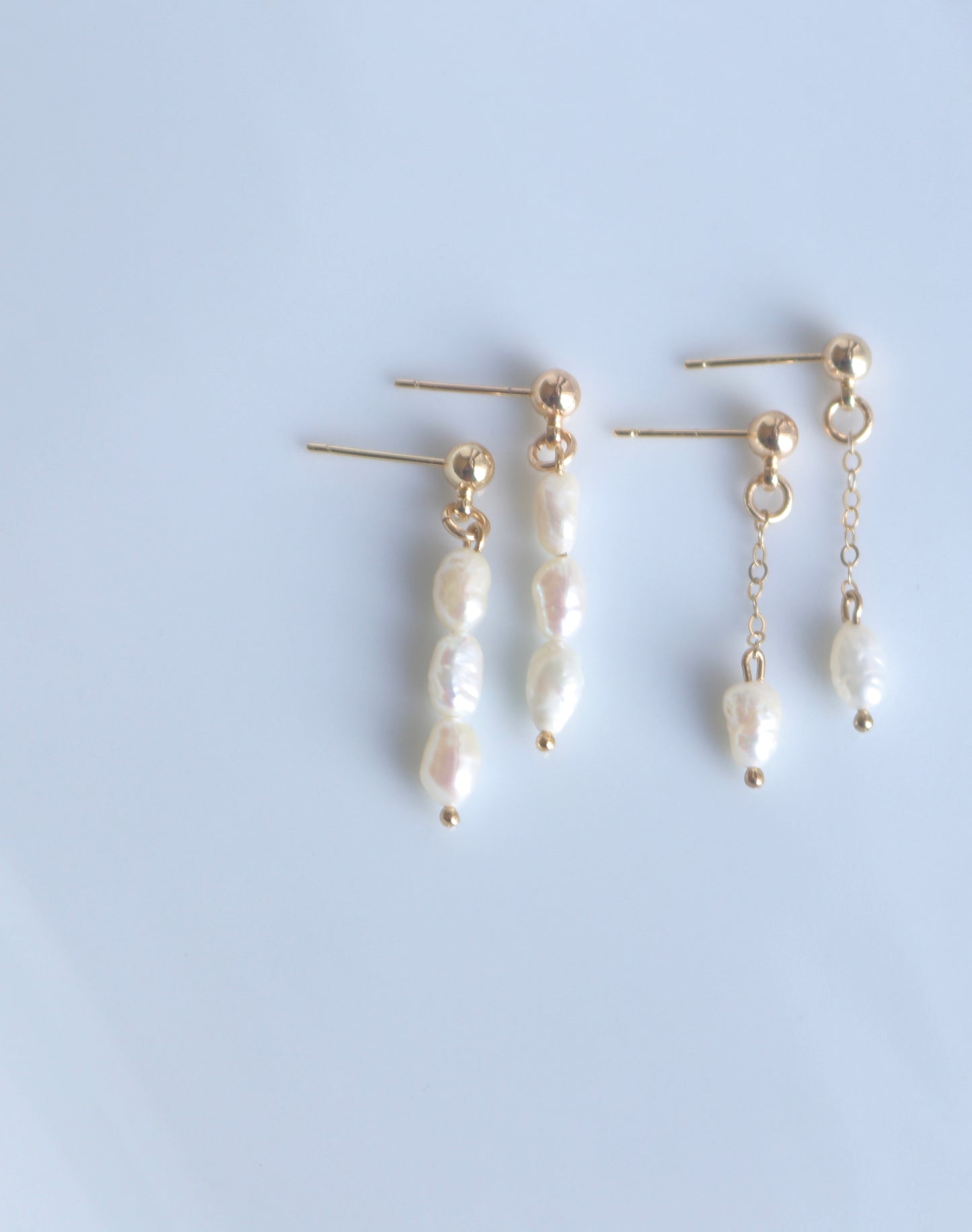 Pearl Drop Studs