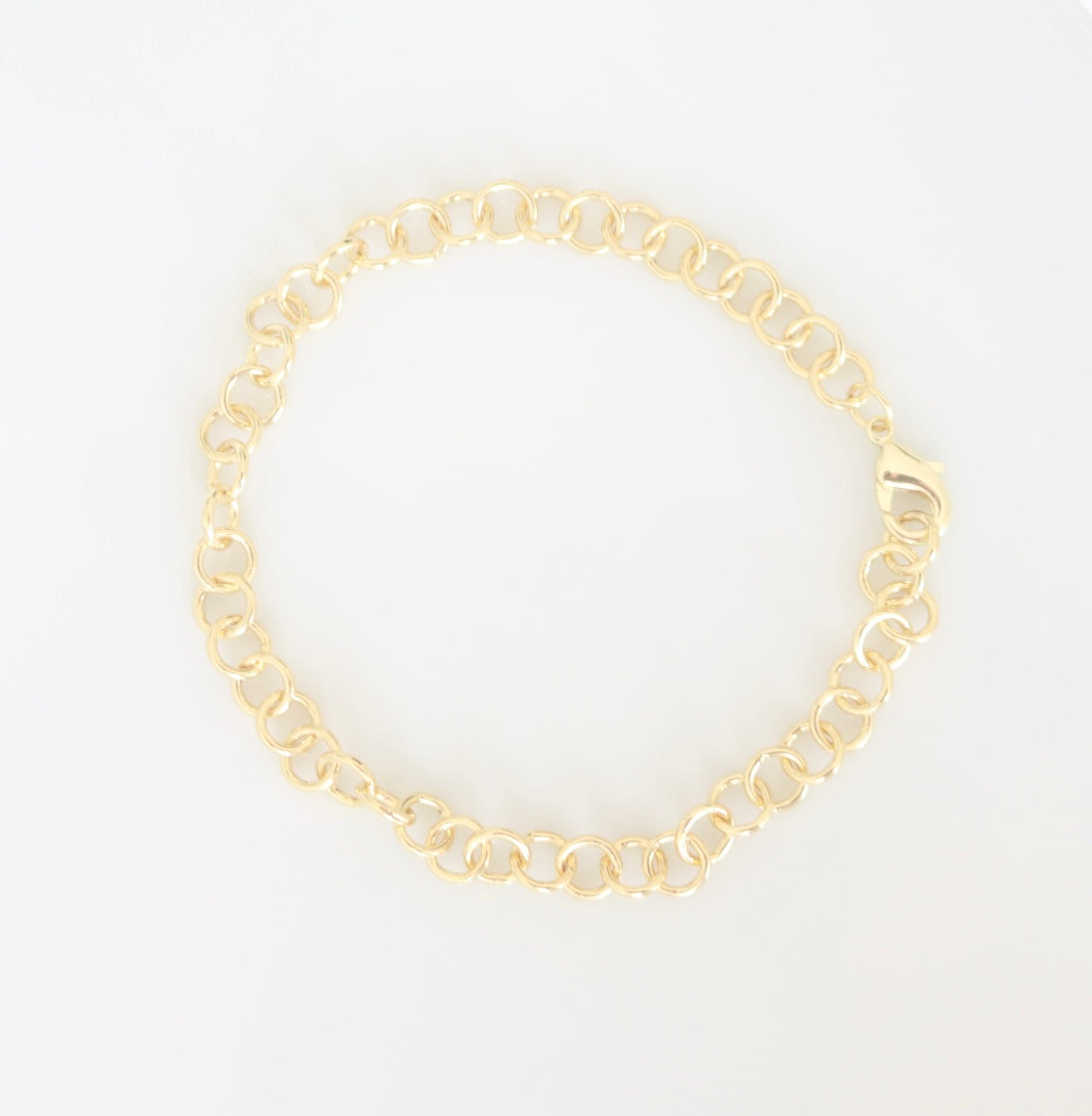 Gold Link Bracelet