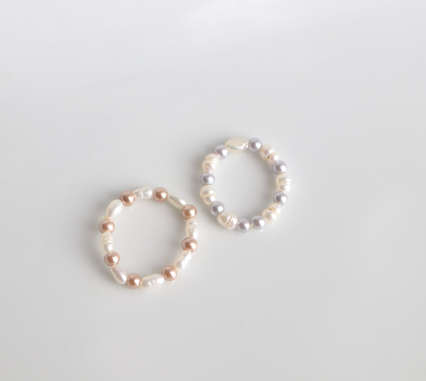 Beaded Pearl Ring