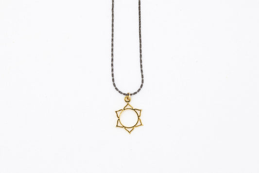 Gold Jewish Star Necklace