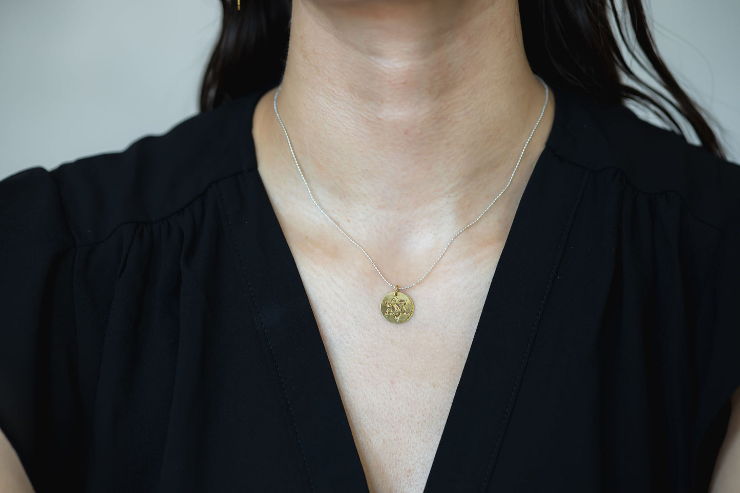 Jewish Star & Chai Necklace