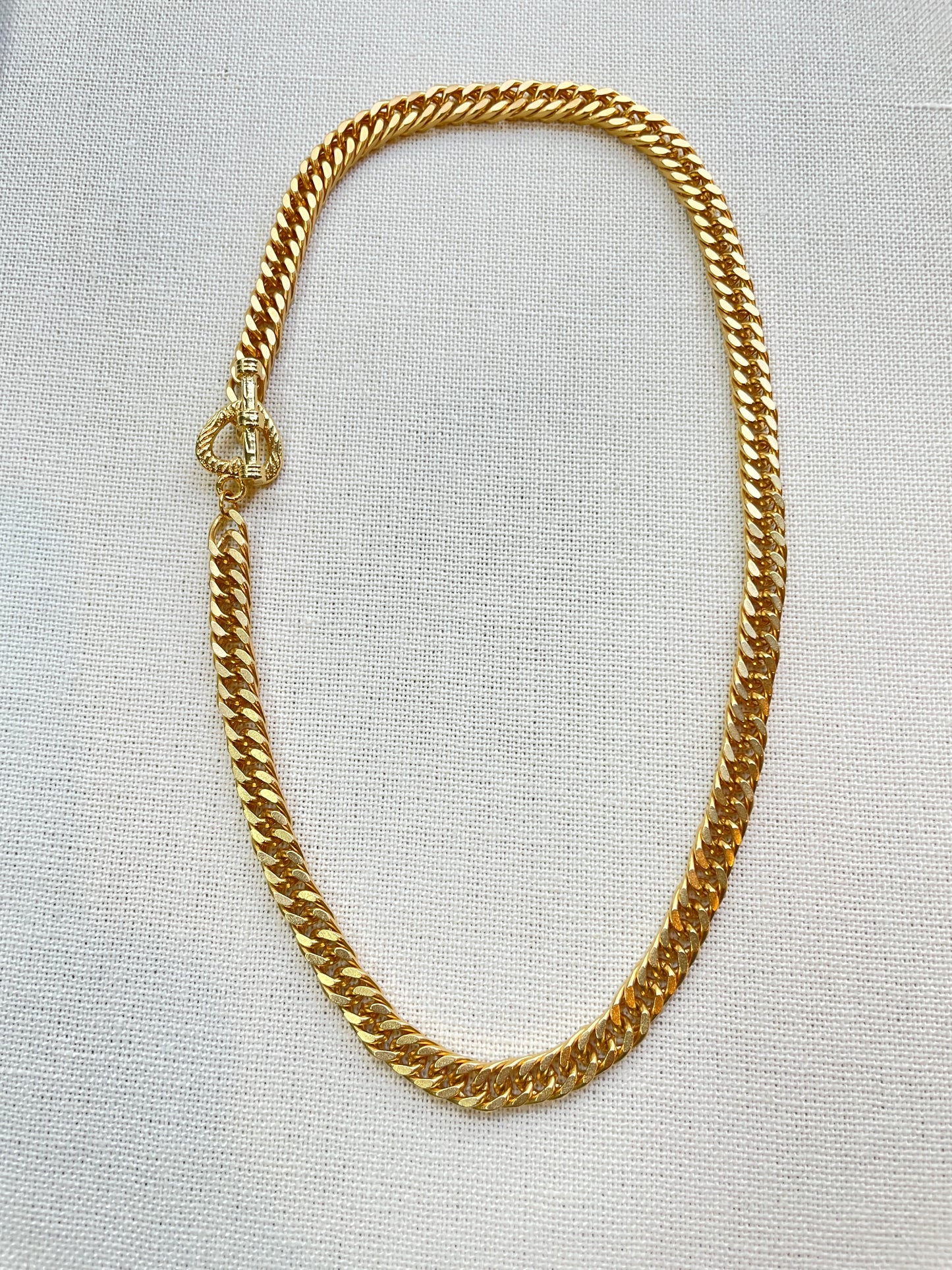 Gold Thick Chunky Necklace