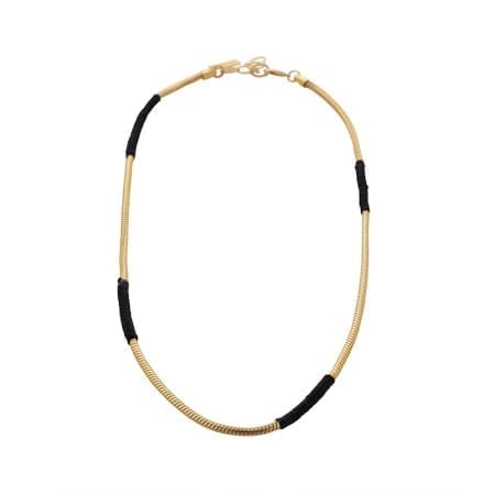 Gold Wrap Rap Wick Necklace / Bracelet